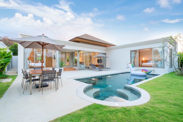 Concrete Pool Patio Installation in Brunswick