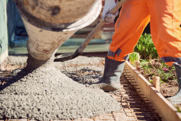 Poured Concrete Installation in Brunswick