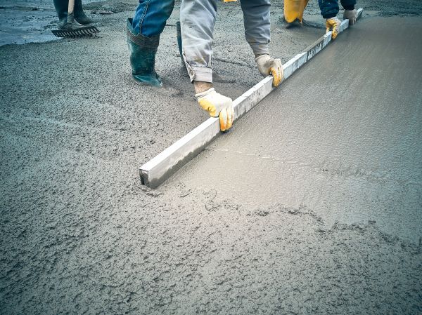 Cement Slab Installation in Brunswick