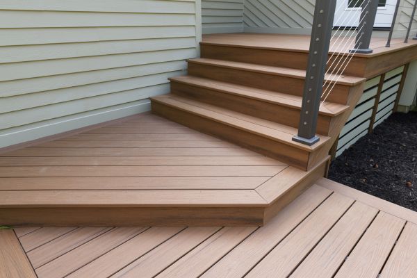 Patio Staircase Construction in Brunswick