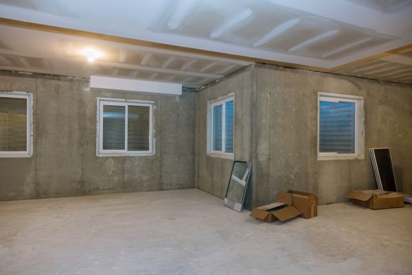 Basement Concrete Installation in Brunswick
