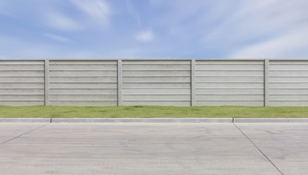 Concrete Fence Installation in Brunswick