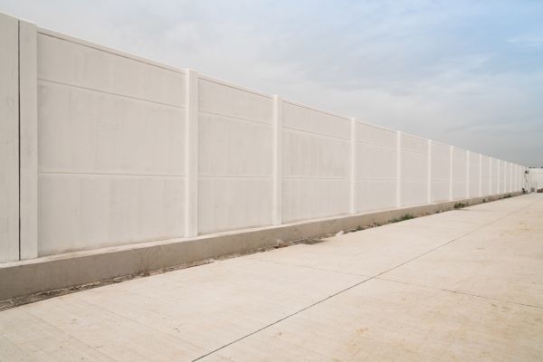 Concrete Fence Construction in Brunswick
