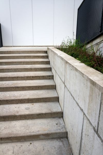 Cement Stair Installation in Brunswick