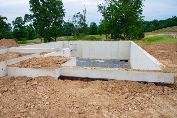 Basement Foundation Pouring in Brunswick