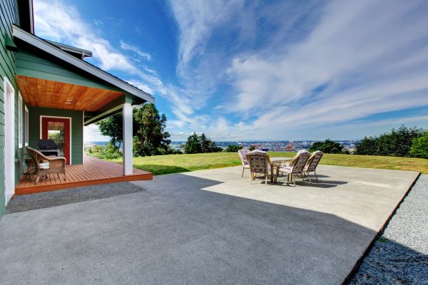 Backyard Concrete Paving in Brunswick