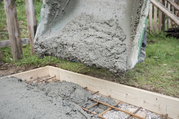 Yard Concrete Pouring in Brunswick