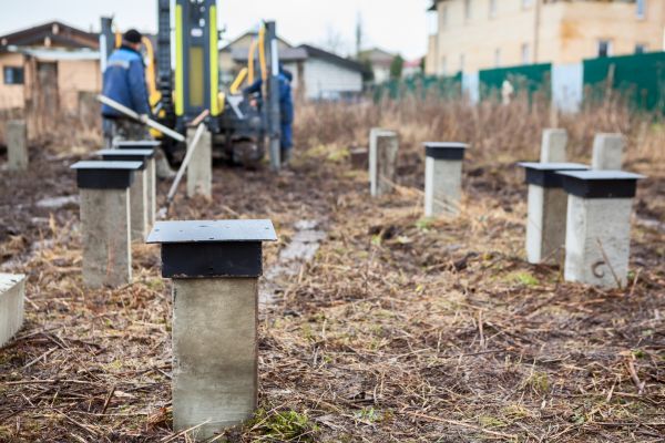 Concrete Piling Installation in Brunswick