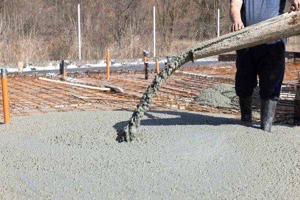 Pole Barn Slab Pouring in Brunswick