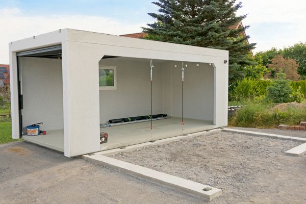 Garage Foundation Installation in Brunswick