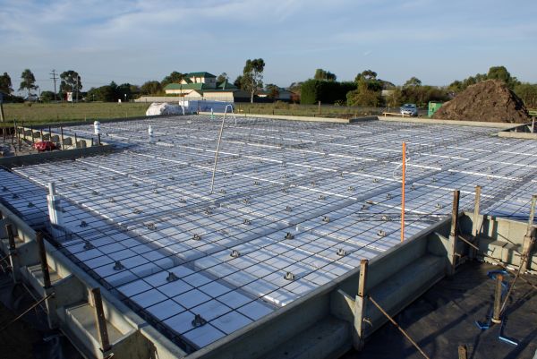 Barn Pad Construction in Brunswick