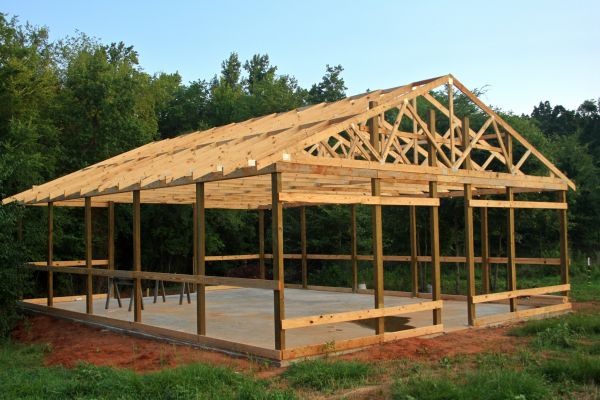 Barn Pad Installation in Brunswick