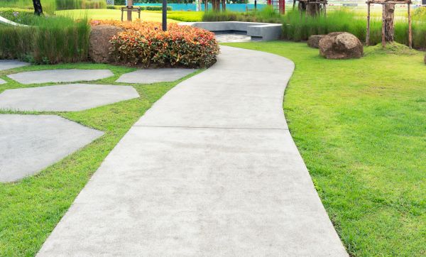 Concrete Sidewalk Installation in Brunswick